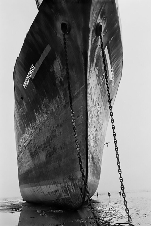 Desmantelamento de navios à Shitagong, Bangladesh, 1989
