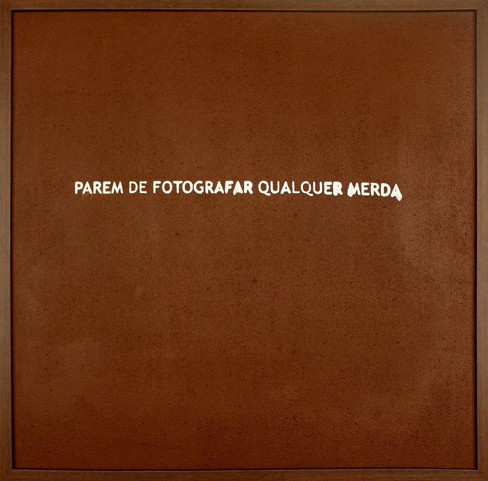 Parem de fotografar qualquer merda, 2021