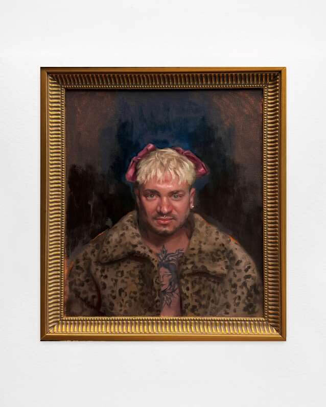 Retrato de Gui em pele de onça, 2024