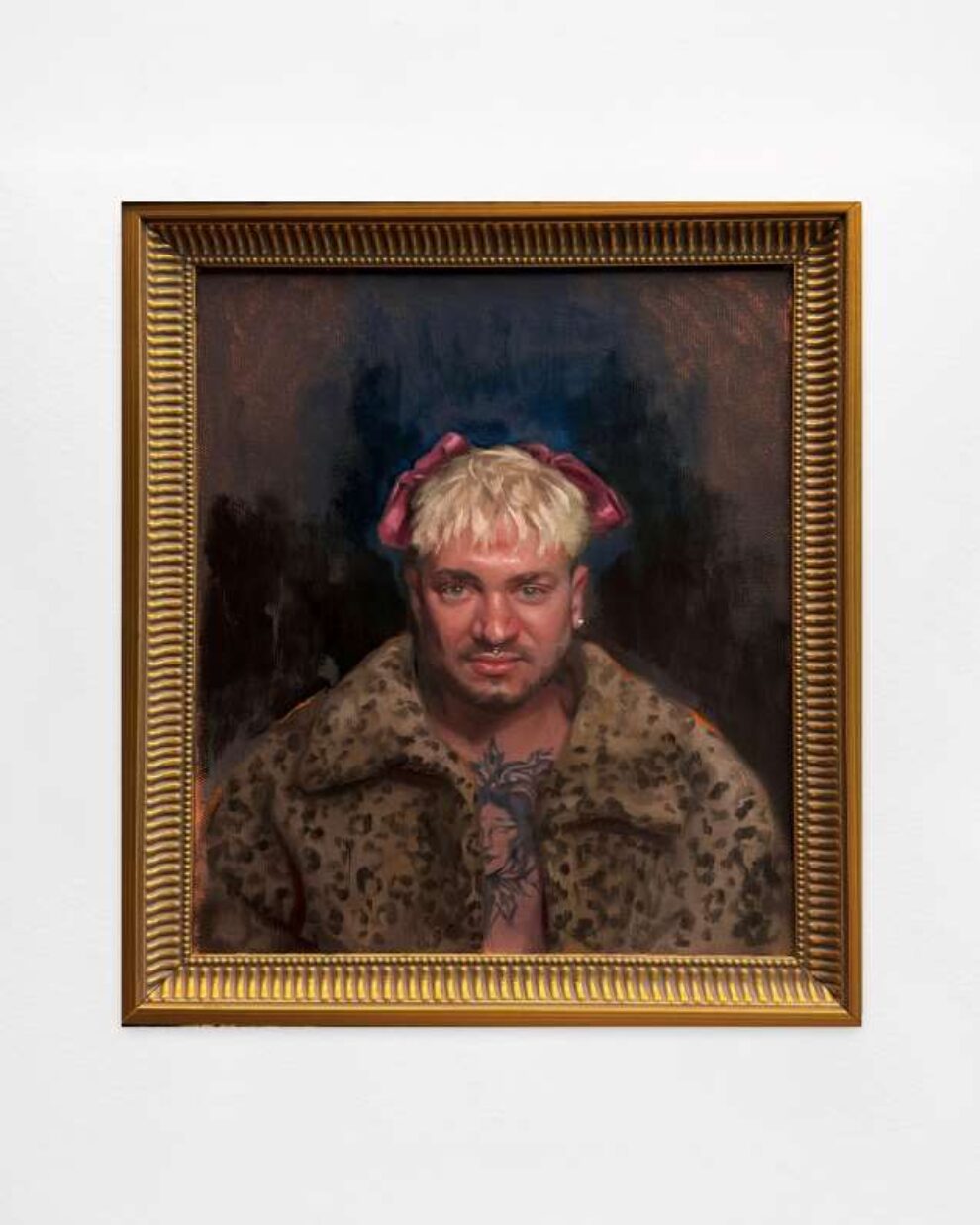 Retrato de Gui em pele de onça, 2024